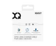 Xqisit KABEL USB -C- USB-C XQISIT 1M biały # - 1439555 - zdjęcie 2